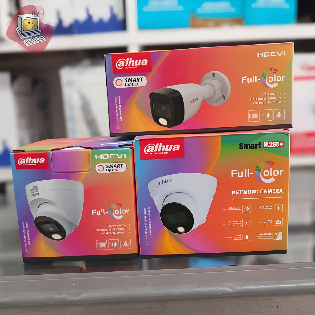 Kamera CCTV Dahua Full Color Outdoor dan Indoor