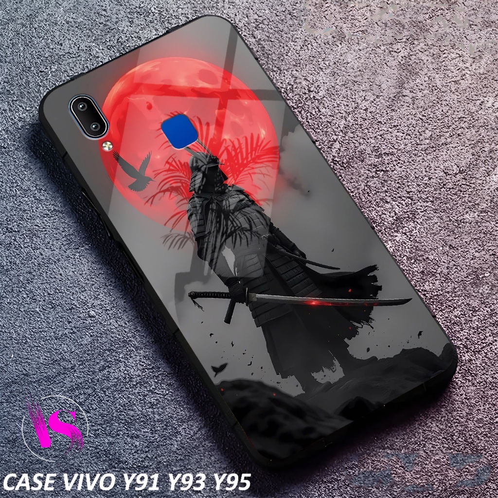 SoftCase Untuk VIVO Y91 Y93 Y95 Casing Glossy Case Glossy - Kesing Kaca Kilau - Casing Costum - Case