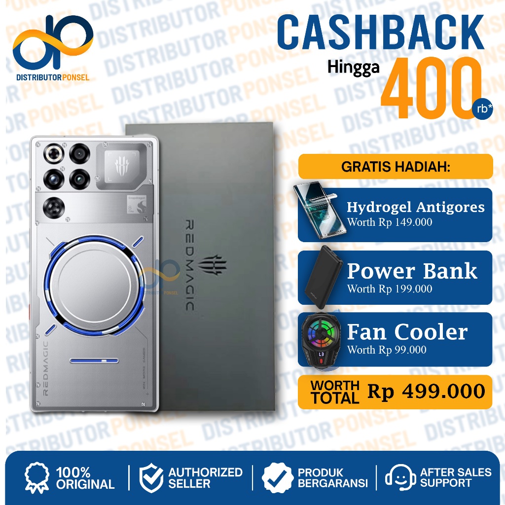 Nubia Redmagic 11 Pro 16/512GB Garansi Resmi Snapdragon 8 Elite Gen 5 Red Magic Gaming Phone Not ASU