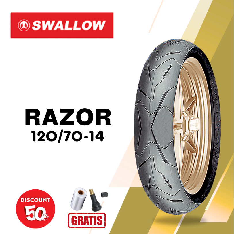 Ban Motor SWALLOW RAZOR 120/70-14 Tubeless