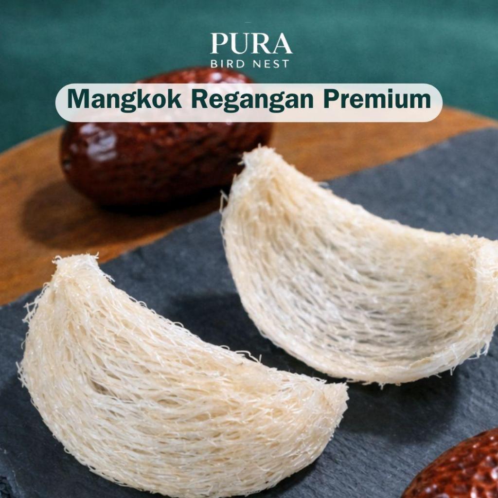PURA Bird Nest - Sarang Burung Walet Mangkok Regangan | Dry Bird Nest | Premium | Mentah | Hampers |