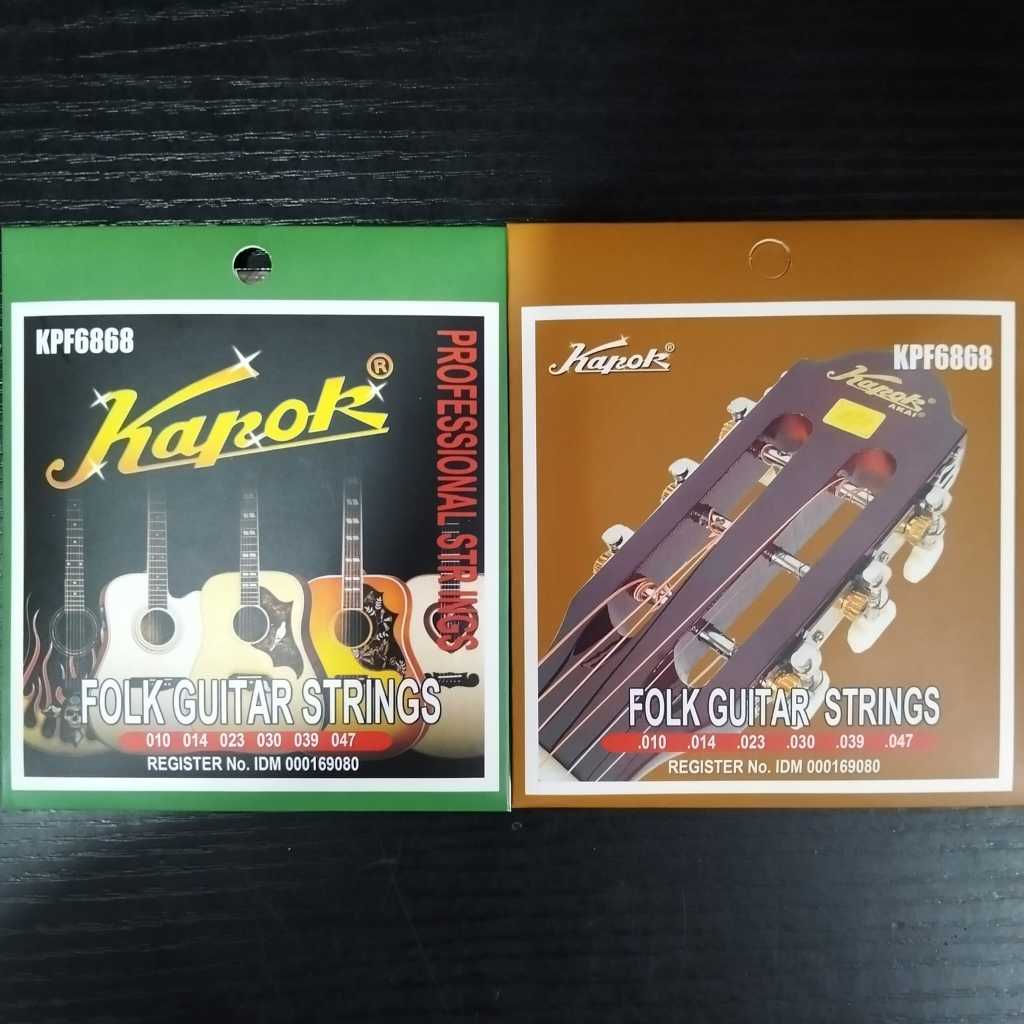 String Senar Gitar Akustik Tali Gitar Set Kapok Musik 6868