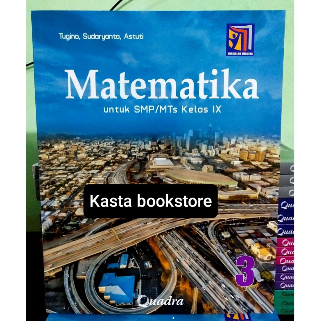 Buku Matematika Kelas 9 SMP Kurikulum Merdeka Quadra