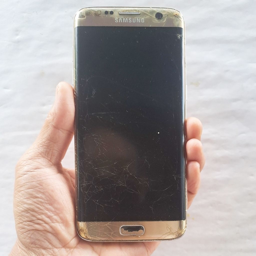 Handphone Hp Samsung Galaxy S7 Edge Second 4/32 GB NFC Eks Resmi Sein Original