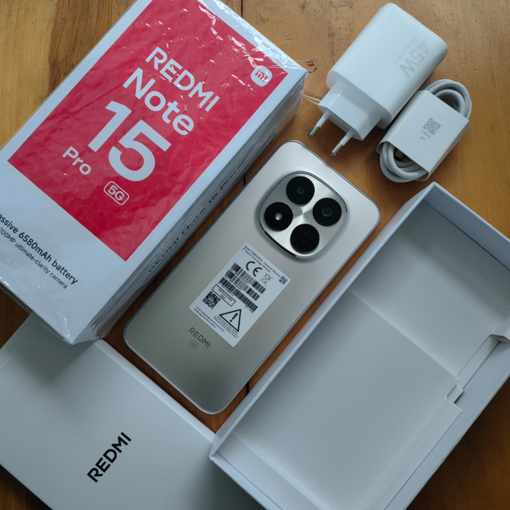 XIAOMI REDMI NOTE 15 PRO 5G 12/512GB HANDPHONE SECOND HP SEKEN HP BEKAS MURAH
