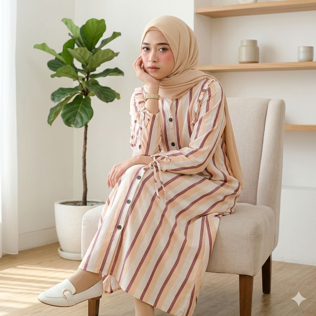 PL04 - TUNIC MOTIF GARIS