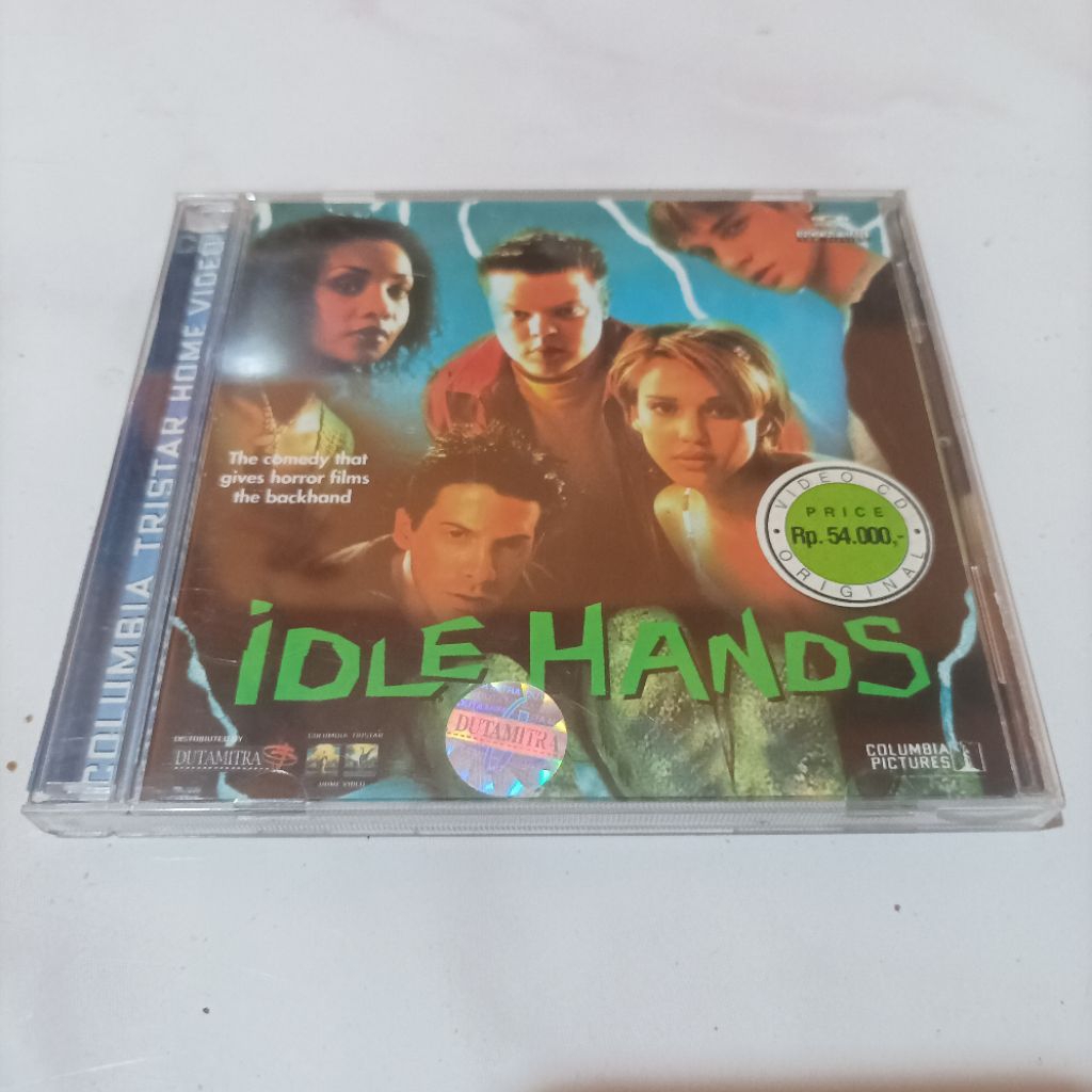 Original VCD Film Horror Comedy Idle Hands 1999 Movie