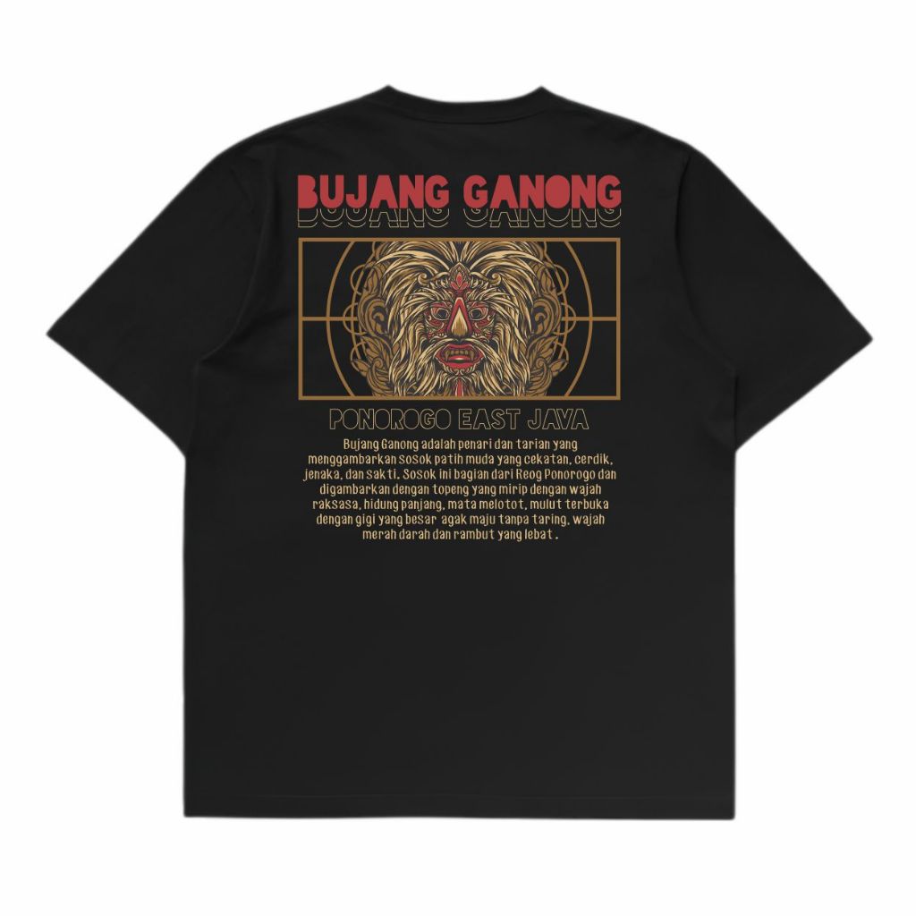 Kaos Distro Bujang Ganong Ponorogo