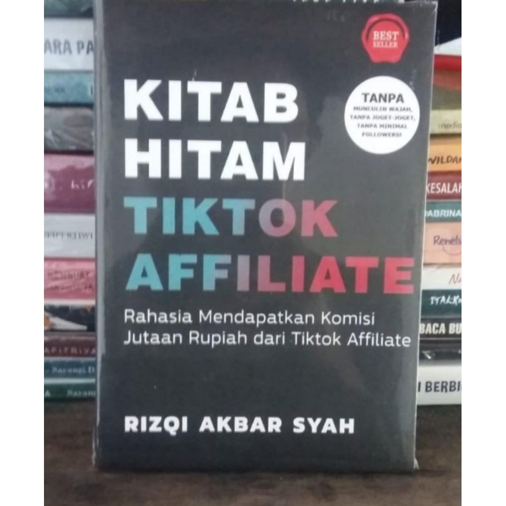 Buku kitab hitam  tiktok affiliate