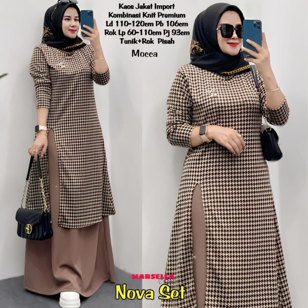 (TERBARU)) BAJU BRIDA SET  // RUMA SET // NOVA   ORIGINAL BY MARSELLA BY UWAIS