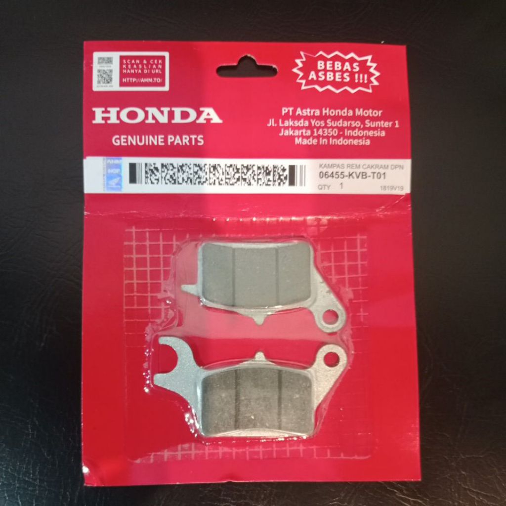 Kampas depan HONDA 06455-KVB-T01
