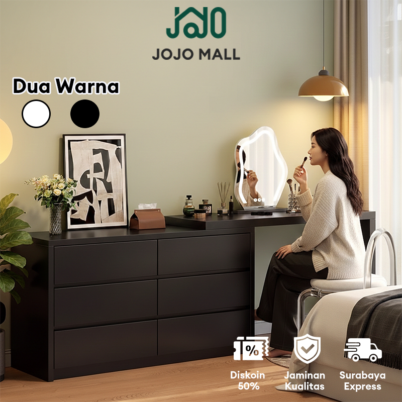 [Surabaya Express]Meja Rias Aesthetic Meja Sudut Meja Rias Minimalis Meja Rias Kecil Meja Kosmetik M