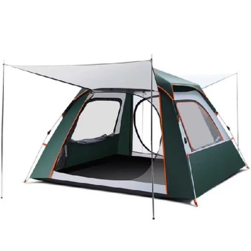 Tenda camping otomatis Tinggal Pasang Kapasitas 3-4 orang Kondisi SECONd