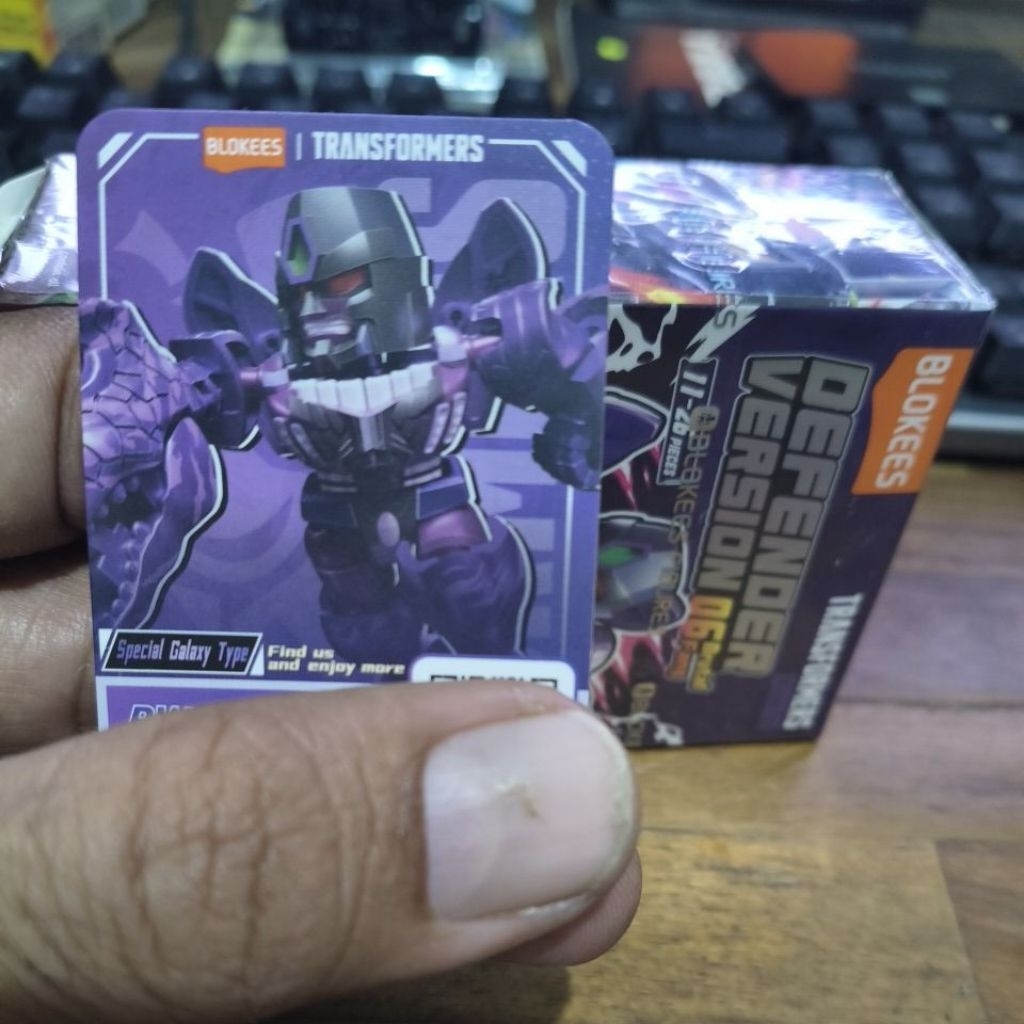 Blokees special galaxy type bw Megatron secret