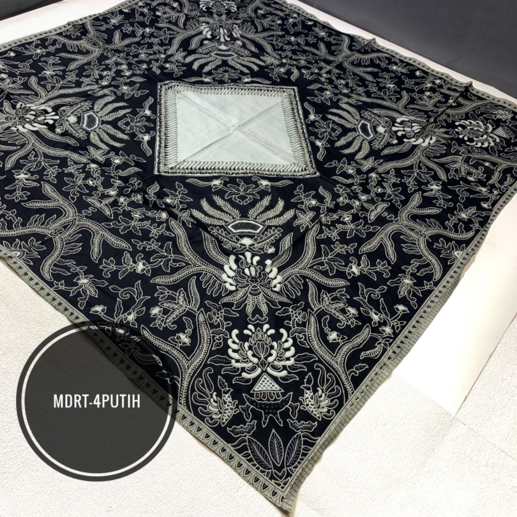 Udeng iket kepala batik tulis lawasan segi empat 6