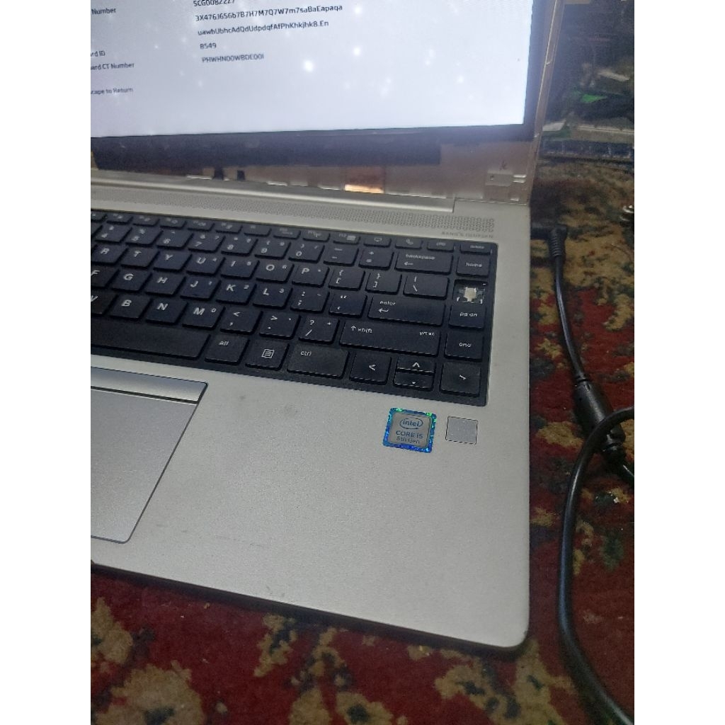 Mainboard HP Elitebook 840 G6 850 G6 Core i5 Gen8 i5-8265U Normal