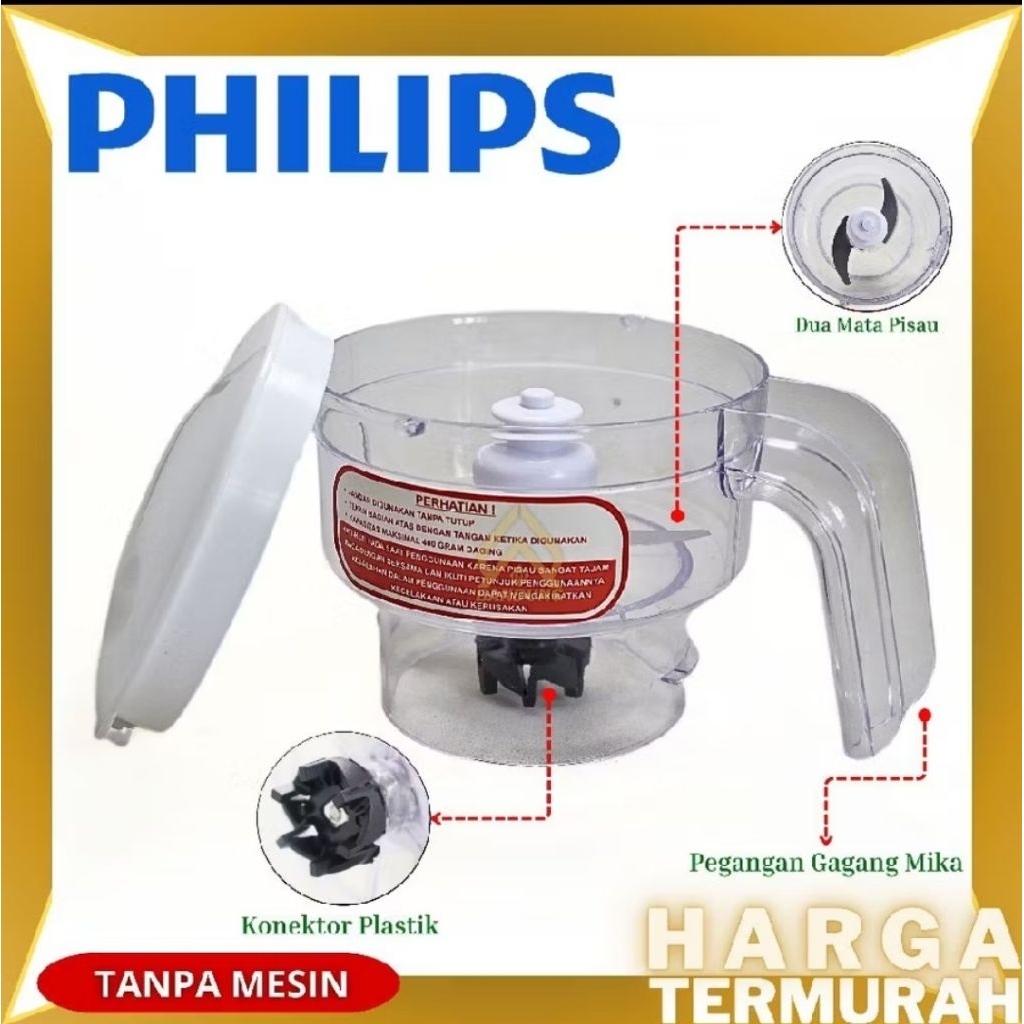 Copper Daging PHILIP HR 2061 / HR 2071 / HR 2115 / HR 2116 (Blender Daging philips) + Bubble wrap