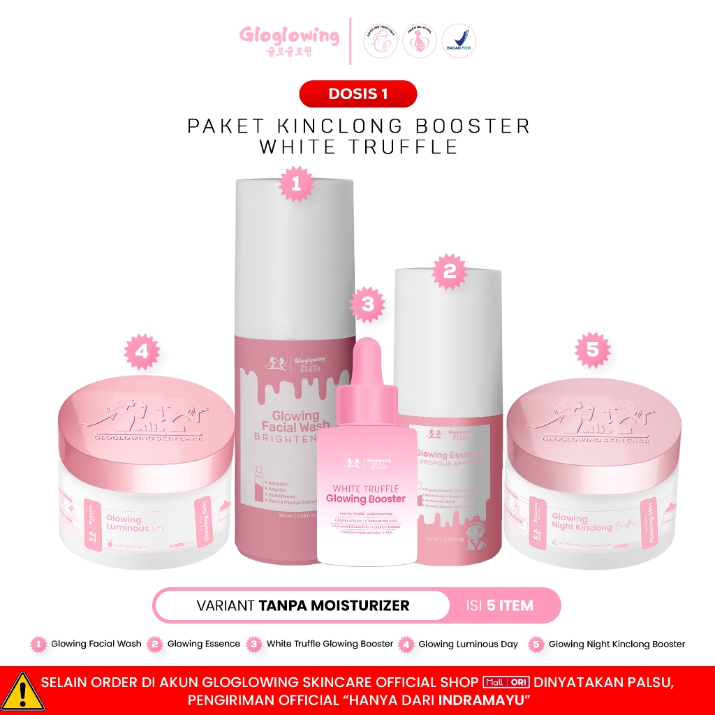 DOSIS 1 - Paket Kinclong Booster White Truffle