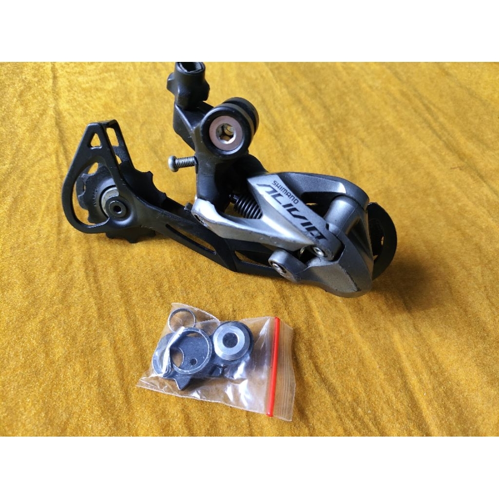 Rd shimano Alivio m4000 9speed original copotan xtrada 5 bonus goatlink shimano baru