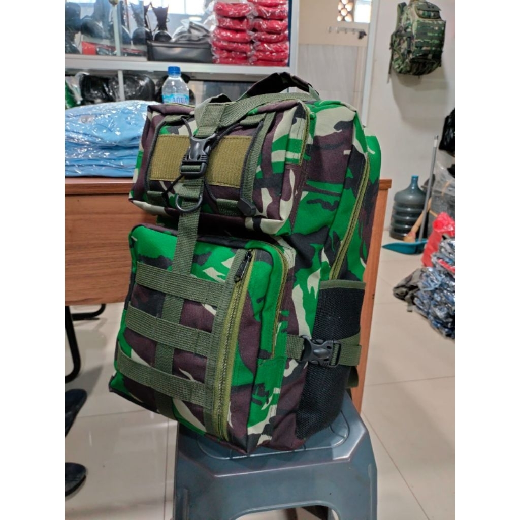 tas ransel motif loreng malpinas model libanon terbaru bahan cordura tas ransel gendong pendidikan