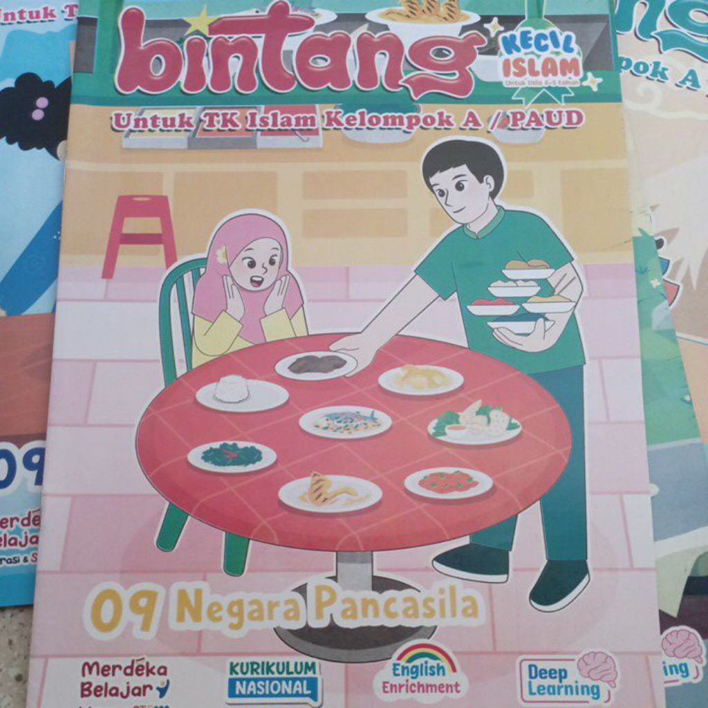 Majalah Bintang Islam (usia 4-5 tahun) untuk TK/RA/PAUD - Kurikulum Merdeka