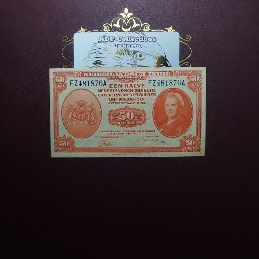 Uang Kuno 50sen Nica 1943