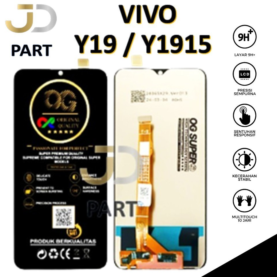 LCD TOUCHSCREEN VIVO Y19 / Y1915 ORIGINAL FULLSET ORIGINAL 100%