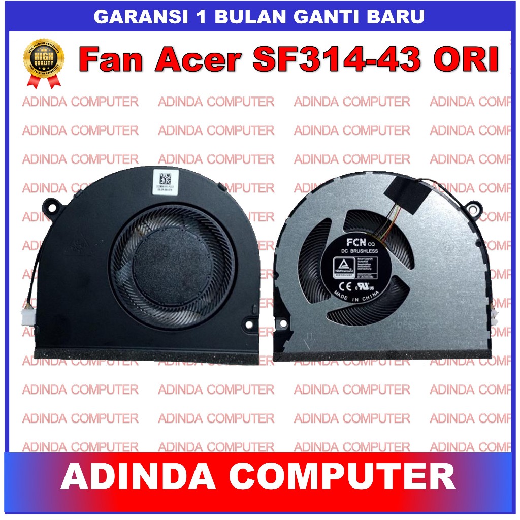 Fan Kipas Laptop Acer Swift SF314-43 SF314-511 SF314 43 511 501B ORI