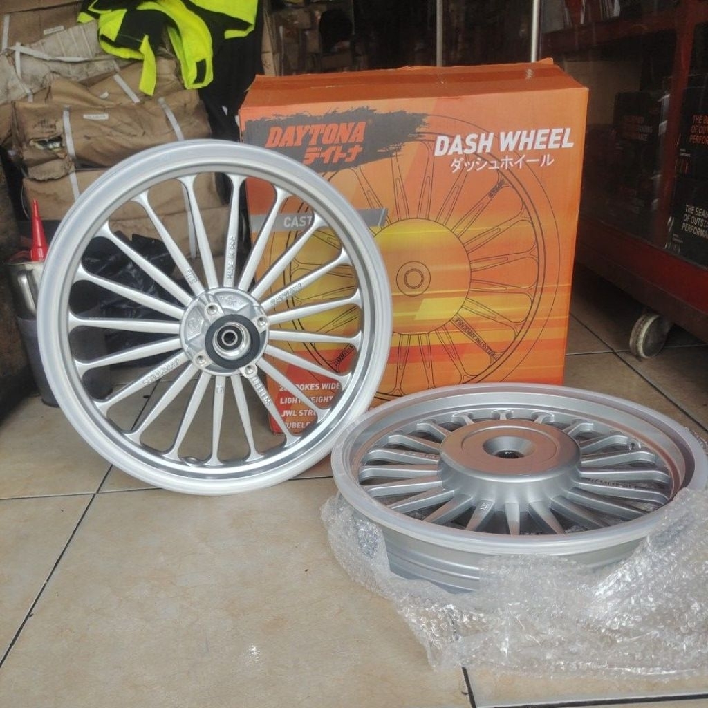 Daytona Racing Original Velg Dash Wheel palang 20 Classic Beat Scoopy Vario 110 Beat FI Vario CBS Va