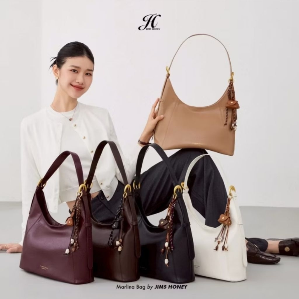 Marlina Bag Jimshoney.  Tas Wanita.  Tote Bag. Tas MEWAH. TAS Elegan. Tas Mahal. Beautiful.