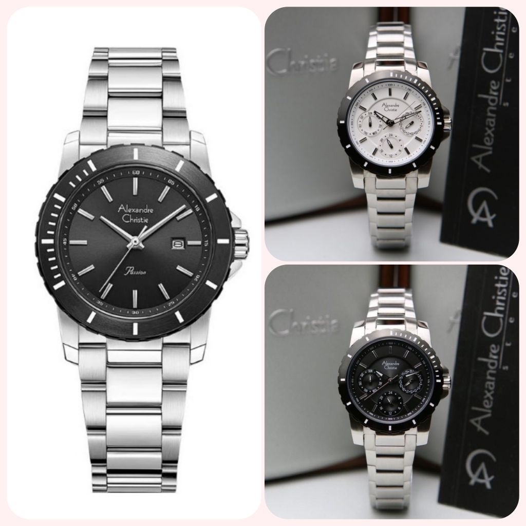 Alexandre Christie ac 6141  / Ac 6442 / / Ac 6352  Rantai jam tangan wanita original