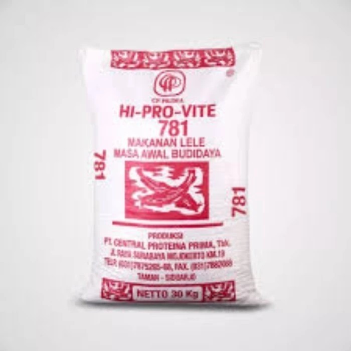PELET IKAN HI PROVIT 781 1KG PAKAN MAKANAN IKAN LELE NILA PELET HI PRO VIT