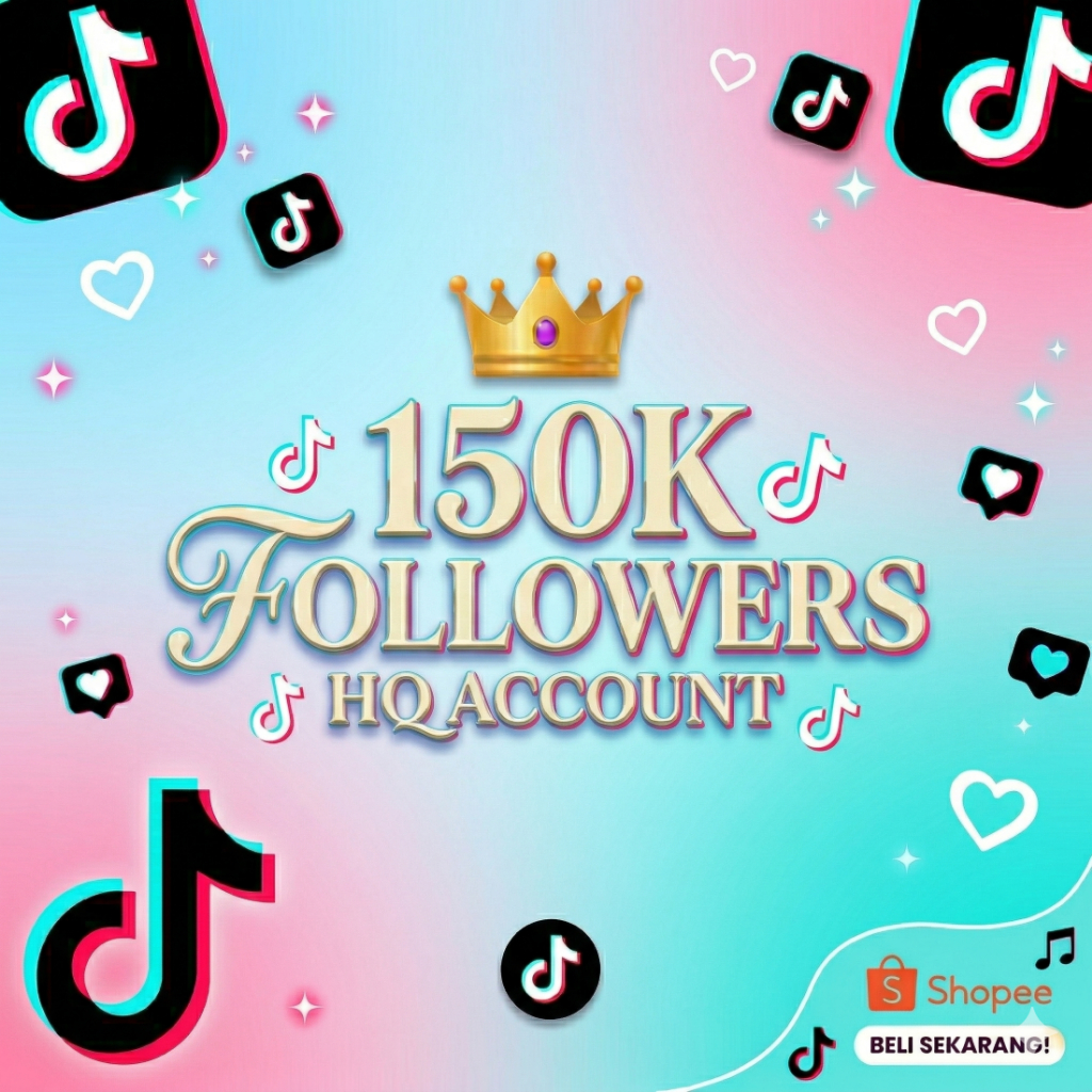 [PROMO] FOLLOWERS TIKTOK HQ ACCOUNT