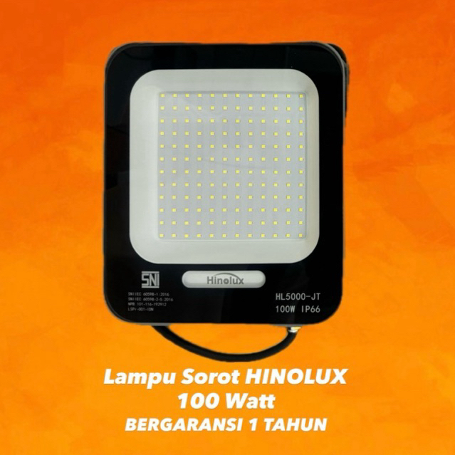 Lampu Sorot LED HINOLUX 100 watt