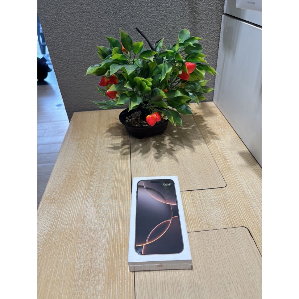 NEW iPhone 16ProMax 1TB Desert Titanium resmi iBox