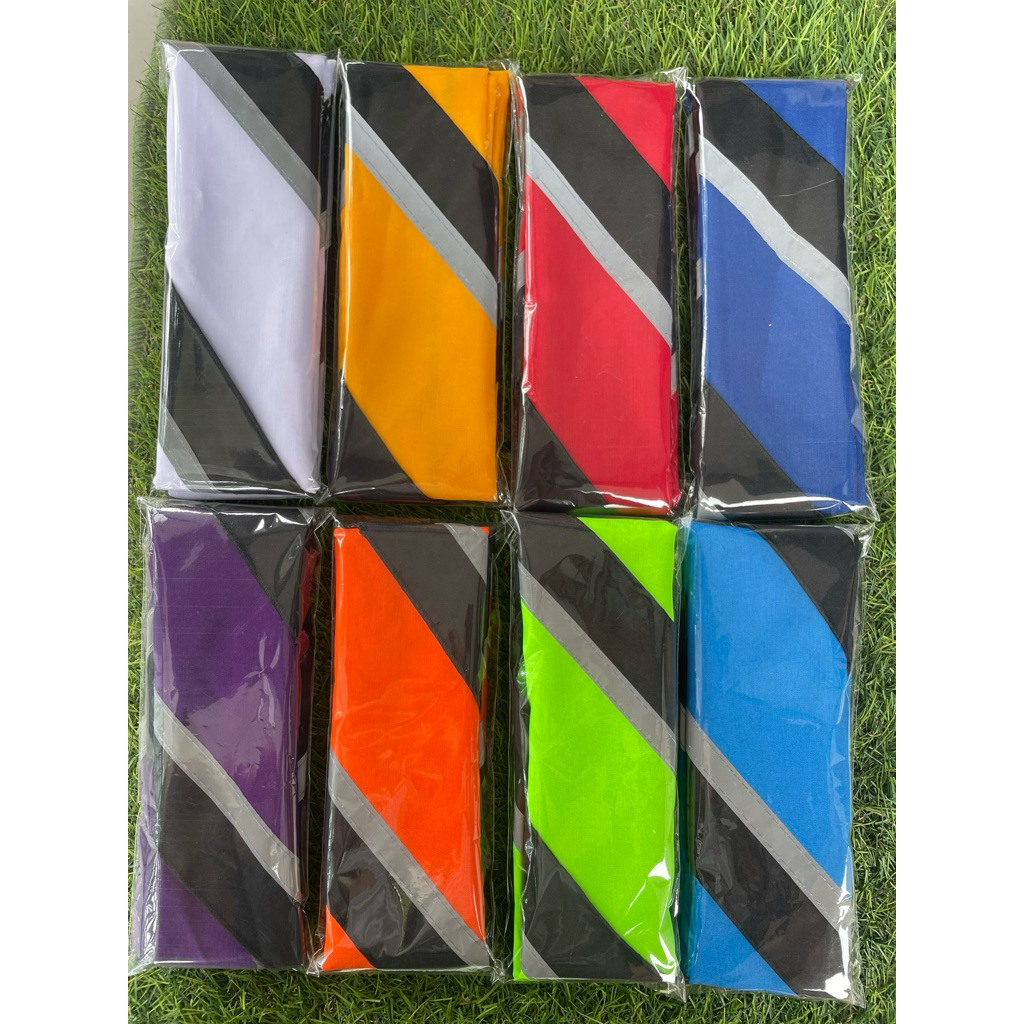 Bahan Jumping Scraf pramuka Lis Hitam