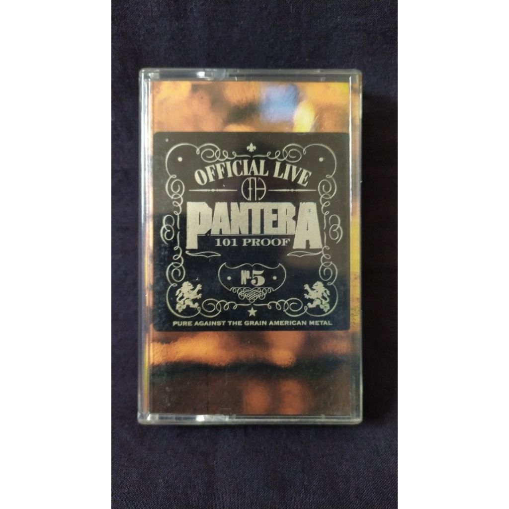 Pita Kaset - PANTERA - OFFICIAL LIVE - 101 PROOF