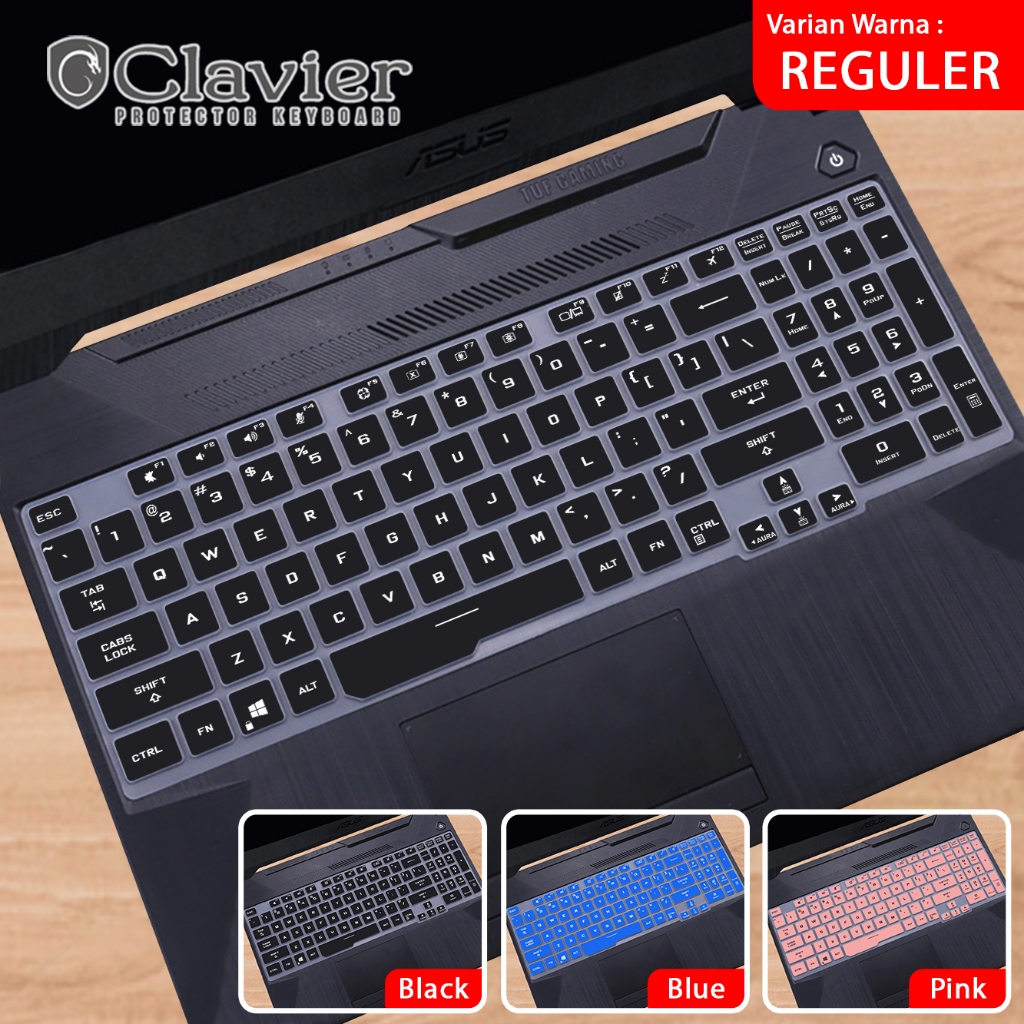 Keyboard Protector Cover Kompatibel untuk Asus TUF Gaming A15 FA506 FA506N FA506NF FA506NFR Silikon 