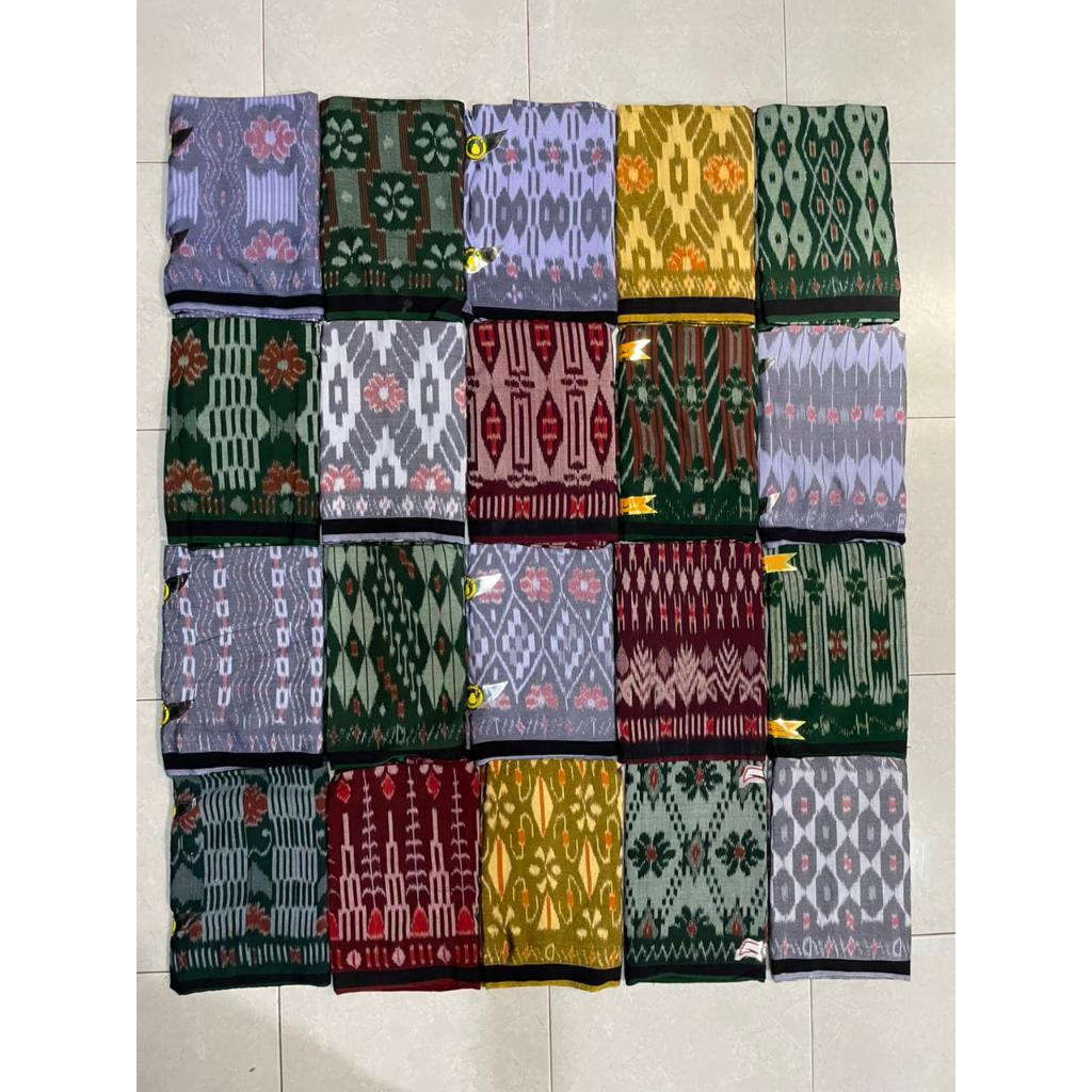 SARUNG GOYOR ATBM (Alat Tenun Bukan Mesin) Jahit Tengah | Sarung Botol Asli | Sarung Goyor Tegal.