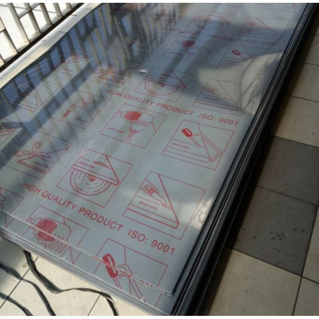 plat pvc abu 8mm 1200 x 2400
