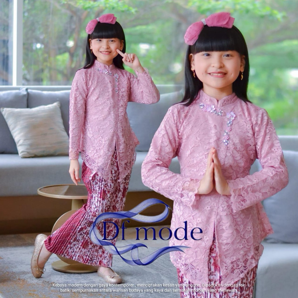 Baju kebaya anak janggan wisuda kartini pesta kondangan modern terbaru