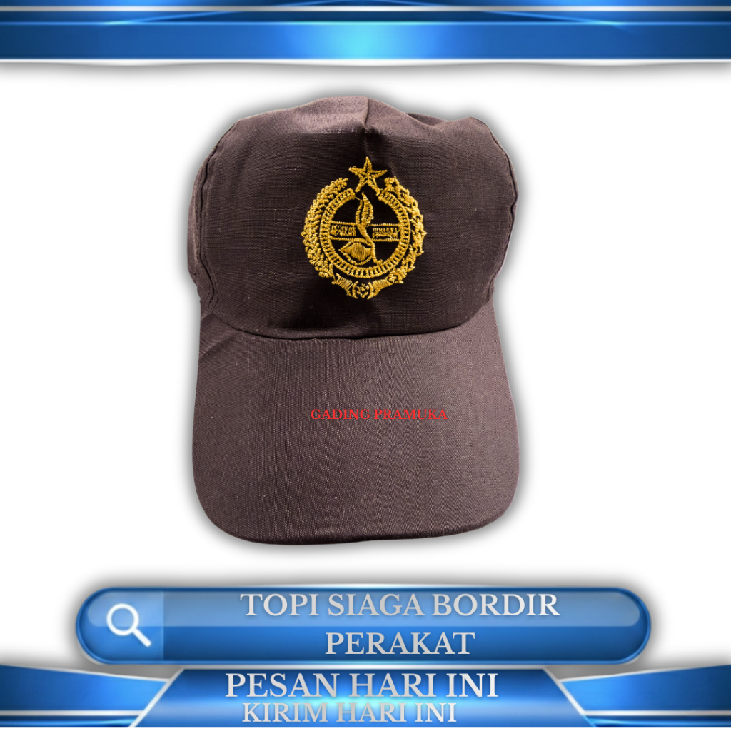 Topi pramuka siaga / topi siaga / topi Gerakan pramuka