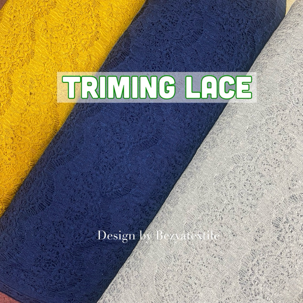 TRIMING LACE/ BROKAT RENDA / BROKAT PINGGIRAN