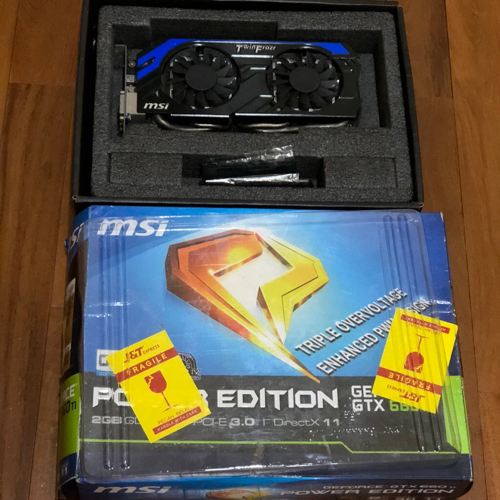 VGA card MSI Twinforce GTX 660 Ti error