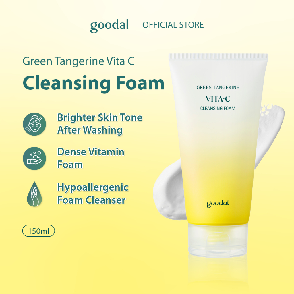 GOODAL Green Tangerine Vita C Cleansing Foam 150ml