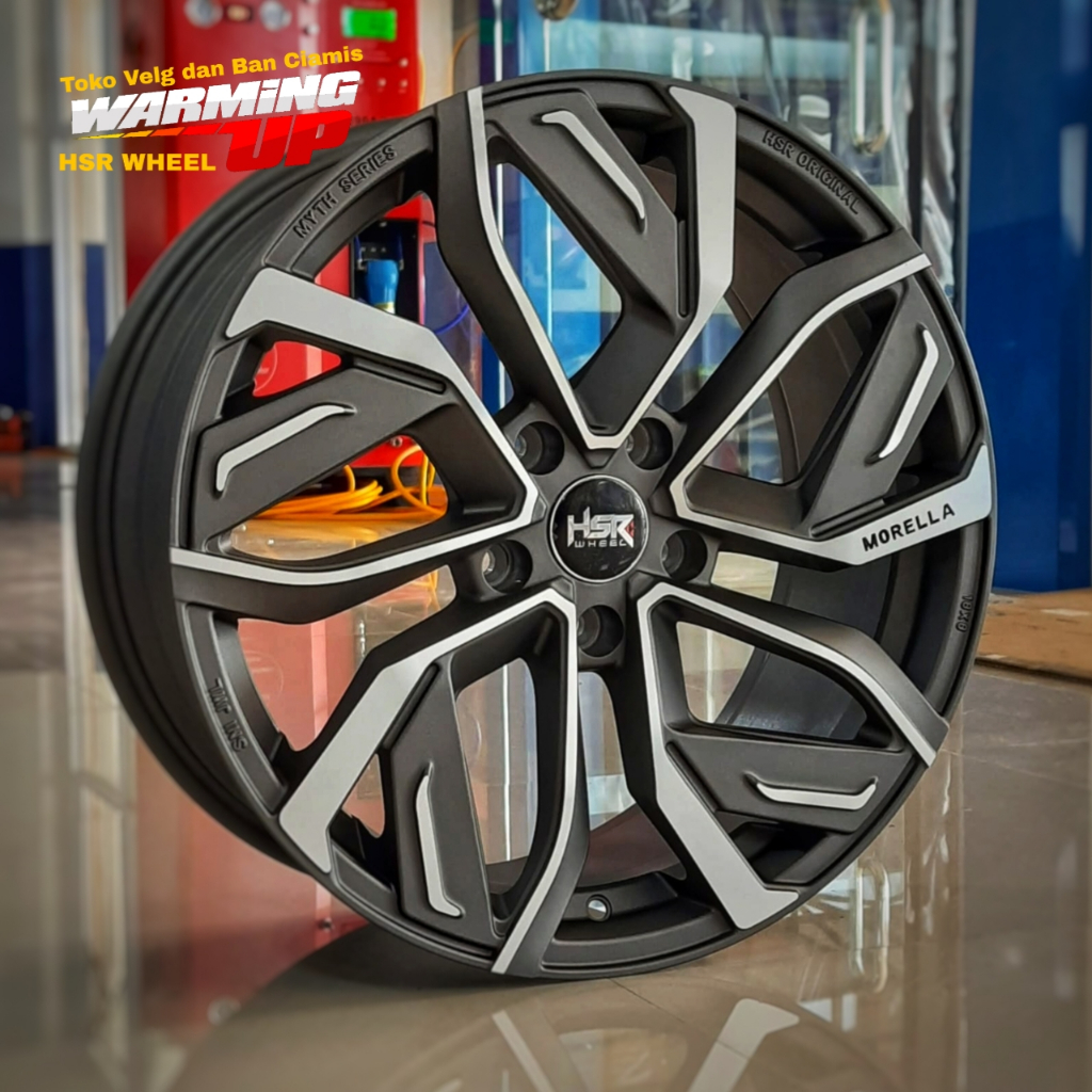Velg Mobil Vellfire HSR MORELLA RING 18 LEBAR 8 PCD 5X114,3 MGMF