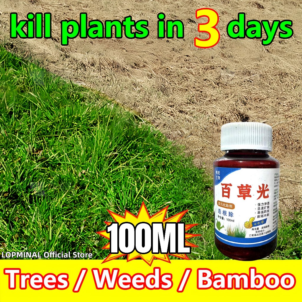 Racun rumput paling ampuh no 1 Herbisida pembasmi pembunuh rumput liar sampai akar cairan pembunuh r