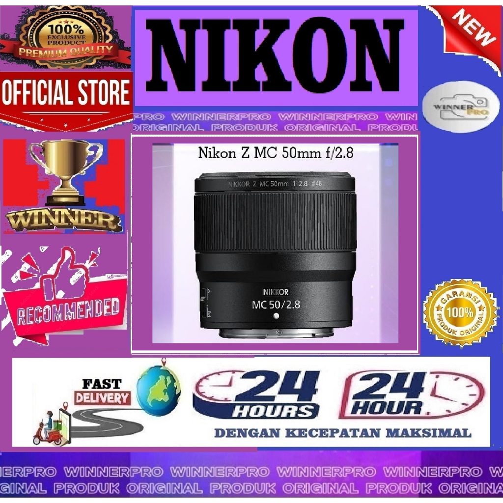 Lensa Nikon Z MC 50mm f/2.8 Macro