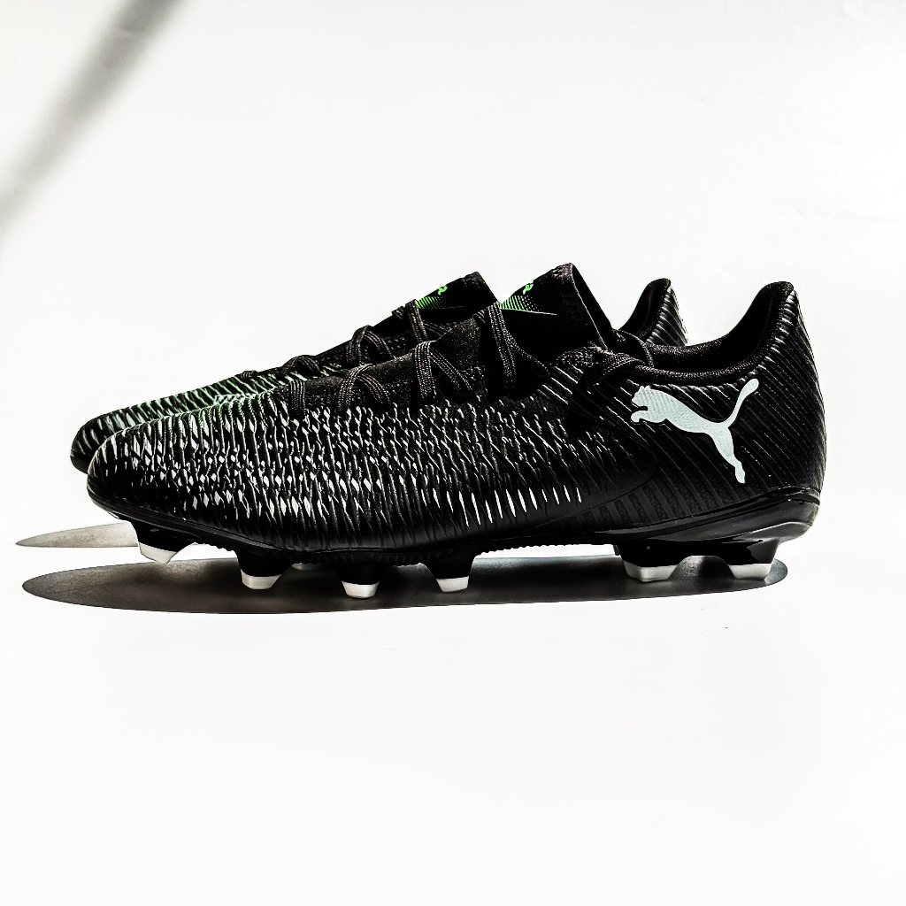Puma Future 8 Play FG AG Original Black Hitam Sepatu Bola Football Soccer