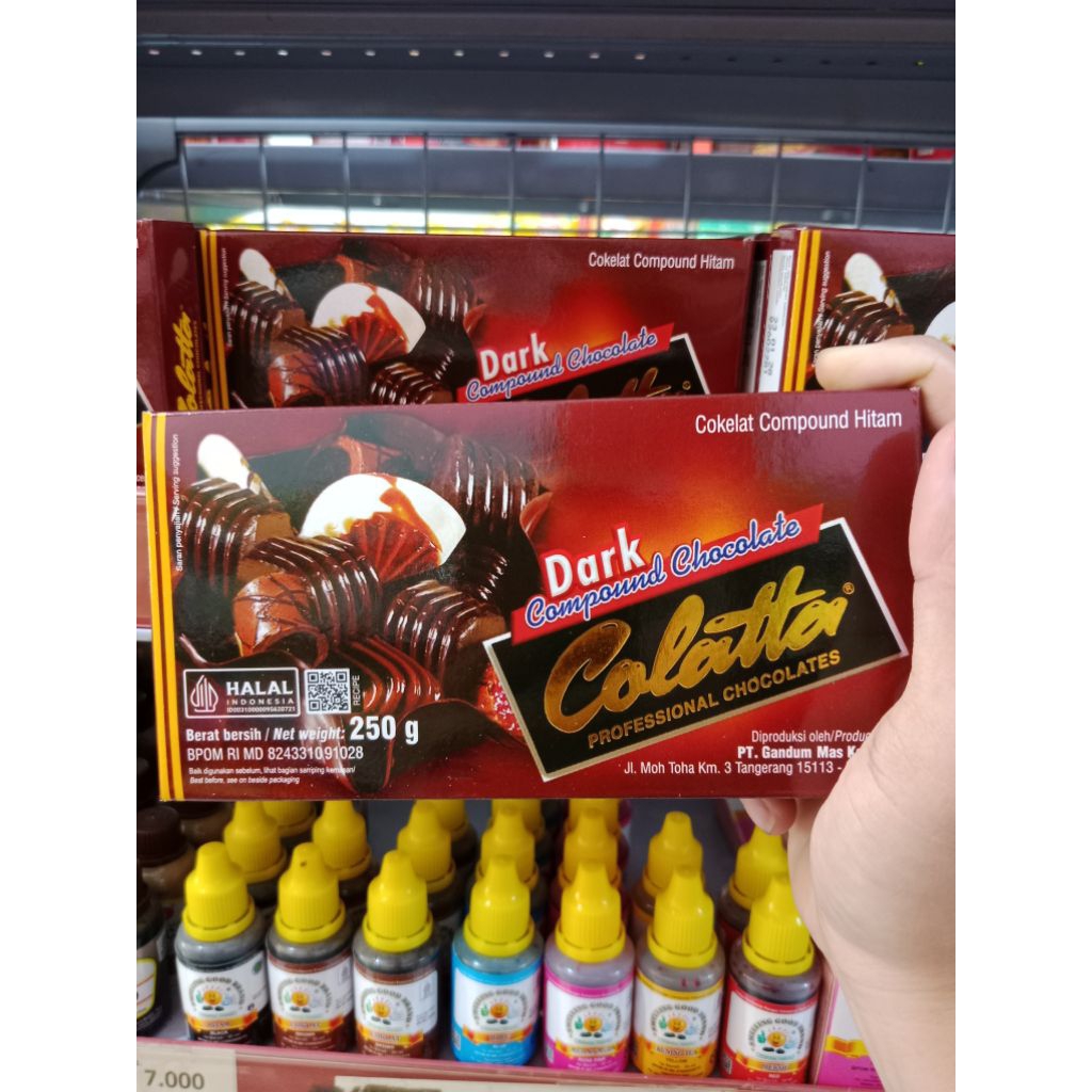 Colatta coklat batang 250gr/coklat batang/colatta coklat
